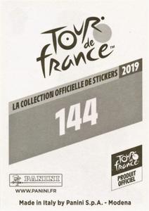 2019 Panini Tour de France #144 Simon Clarke Back